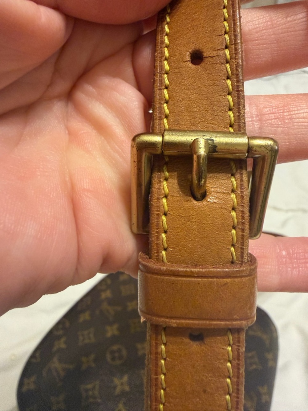 💯AUTHENTIC Louis Vuitton Monogram Saint Cloud Cross Bag - Picture 9 of 16